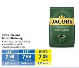 Makro Kawa mielona Jacobs Krönung oferta
