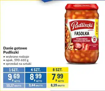 Danie gotowe Fasolka Pudliszki