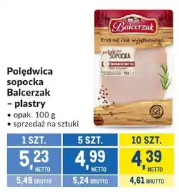 Makro Polędwica sopocka Balcerzak - plastry oferta
