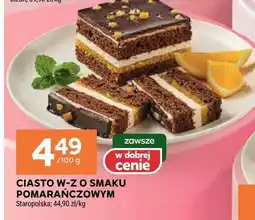 Stokrotka Ciasto W-Z o smaku pomarańczowym Staropolska oferta