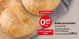 Żabka Bułka poznańska Żabka oferta