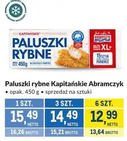 Makro Paluszki rybne Kapitańskie Abramczyk oferta