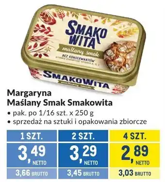 Makro Margaryna Maślany Smak Smakowita oferta