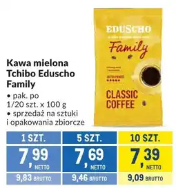 Makro Kawa mielona Tchibo Eduscho Family oferta