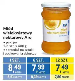 Makro Miód wielokwiatowy nektarowy Aro oferta