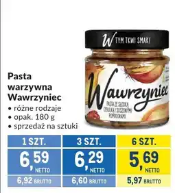 Makro Pasta warzywna Wawrzyniec różne rodzaje oferta