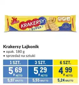 Makro Krakersy Lajkonik oferta
