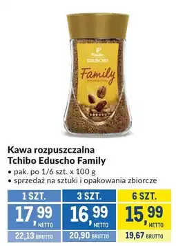 Makro Kawa rozpuszczalna Tchibo Eduscho Family 100g oferta