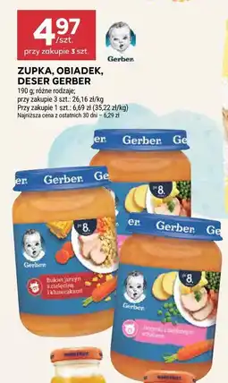 Stokrotka Zupka, obiadek, deser Gerber oferta