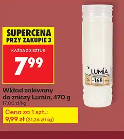 Biedronka Wkład do zniczy Lumia oferta