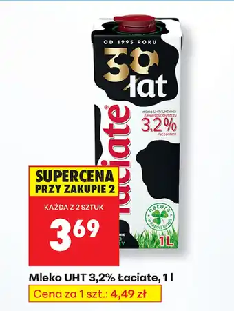 Biedronka Mleko Łaciate oferta