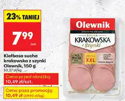 Biedronka Kiełbasa Olewnik oferta