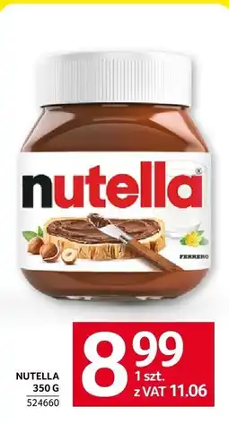 Selgros Krem do smarowania Nutella 350 g oferta