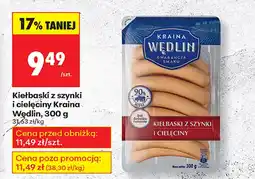 Biedronka Kiełbaski Kraina Wędlin oferta