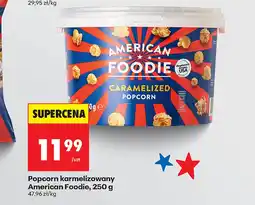 Biedronka Popcorn American foodie oferta