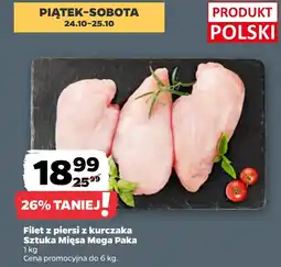 Netto Filet z piersi kurczaka Sztuka Mięsa oferta