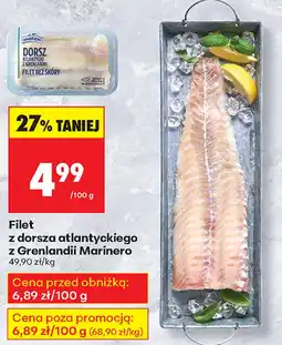 Biedronka Filet z dorsza Marinero oferta