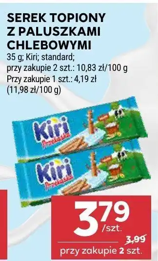 Stokrotka Serek topiony z paluszkami chlebowymi Kiri oferta