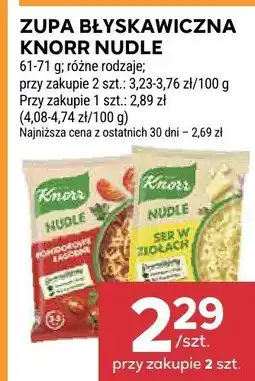 Stokrotka Zupa błyskawiczna Knorr Nudle oferta