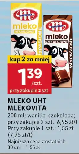 Stokrotka Mleko UHT waniliowe Mlekovita oferta