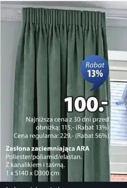 JYSK Zasłona oferta