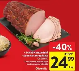 Intermarche Szynka Olewnik oferta