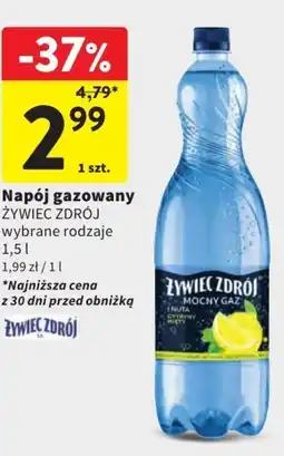 Intermarche Napój gazowany Żywiec zdrój oferta