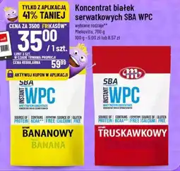Polomarket Koncentrat białek serwatkowych SBA WPC (bananowy i truskawkowy) oferta
