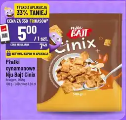 Polomarket Płatki cynamonowe Nju Bajt Cinix oferta