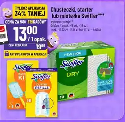 Polomarket Chusteczki, starter lub miotełka Swiffer oferta