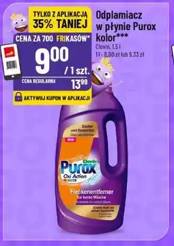 Polomarket Odplamiacz w płynie Purox kolor oferta
