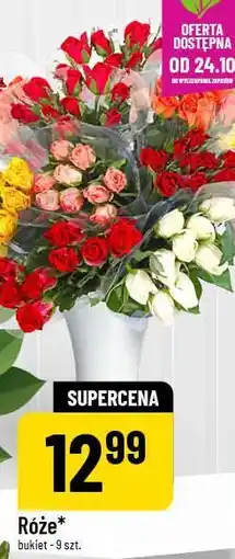 Polomarket Róże bukiet 9 szt oferta