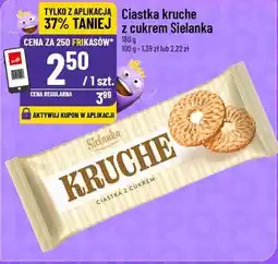 Polomarket Ciastka kruche z cukrem Sielanka 180g oferta