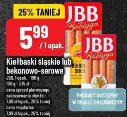 Polomarket Kiełbaski śląskie lub bekonowo-serowe JBB oferta