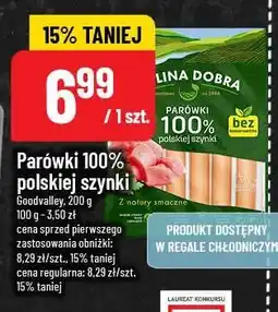 Polomarket Parówki 100% polskiej szynki oferta