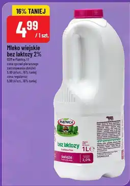 Polomarket Mleko wiejskie bez laktozy 2% OSM w Piątnicy 1 l oferta
