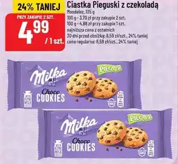 Polomarket Ciastka Pieguski z czekoladą (Milka) oferta