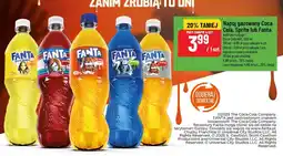 Polomarket Napój gazowany Coca Cola, Sprite lub Fanta 850 ml oferta