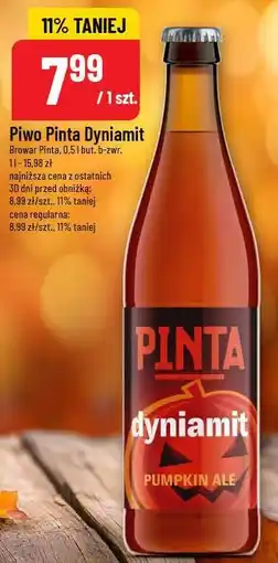 Polomarket Piwo Pinta Dyniamit oferta