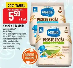 Polomarket Nestle Kaszka lub kleik Proste Zboża oferta