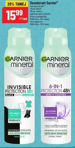 Polomarket Garnier Mineral Deodorant (varieties) oferta