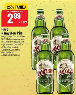 Polomarket Piwo Namysłów Pils oferta