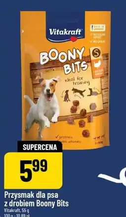 Polomarket Przysmak dla psa z drobiem Boony Bits Vitakraft, 55 g oferta