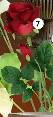 Polomarket Kwiat sztuczny róża 61 cm oferta