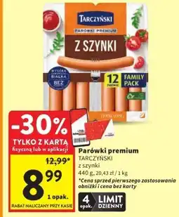 Intermarche Parówki Tarczyński oferta