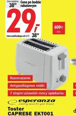 Media Expert Toster Esperanza oferta