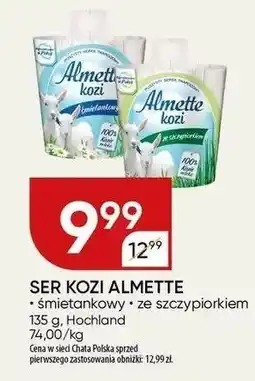 Chata Polska Ser kozi Almette oferta