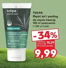Kaufland TOŁPA Męski żel i peeling do mycia twarzy oferta
