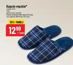 Polomarket Kapcie męskie oferta