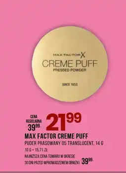 Drogerie Natura Puder Max Factor oferta